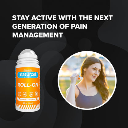 Naturcel Sport Roll-On, 2FL OZ, Topical Reliever for Aches and Pains of Muscles and Joints, Cooling, Fast Acting, Mess Free Massage Roller, Colorless NaturcelBuy Supplements Australia