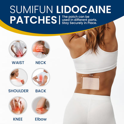 Sumifun 4% Lidocaine Patches Maximum Strength - 30 Count Pain Relief Patches for Back, Shoulder, Elbow, Knee, Muscle & Joint - Lower Back Pain Relief Products - Pain Patches Maximum Strength Lidocaine SumifunBuy Supplements Australia