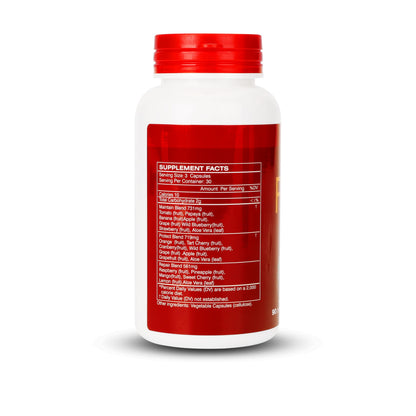 Fruit and Veggies Supplement Ingredients Natural – 4 Bottles 360 Total Vegetarian Capsules | Balance of Natural 16+18 Whole Fruits & Veggies Blend | Fresh Superfood Formula with Vitamins and Minerals JulyDeerBuy Supplements Australia