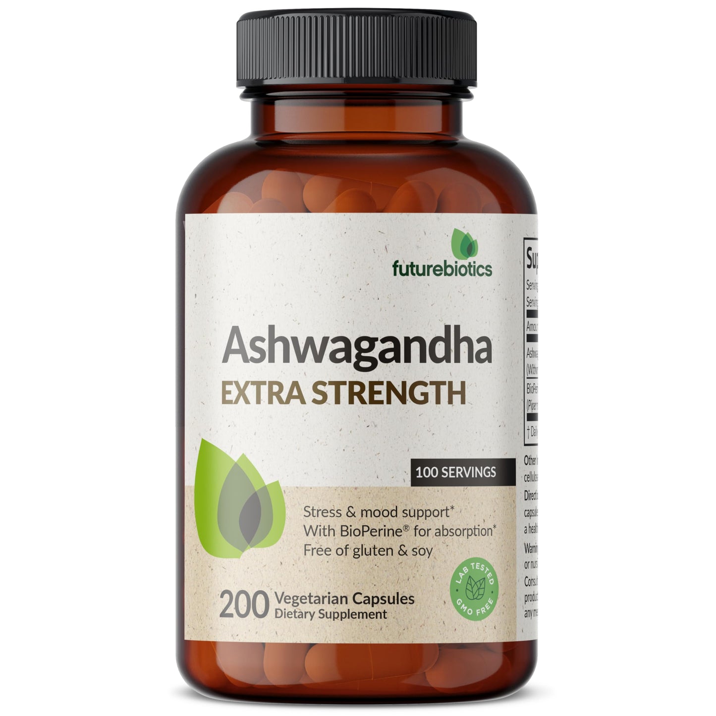 Futurebiotics Ashwagandha Extra Strength Stress & Mood Support with BioPerine FuturebioticsBuy Supplements Australia