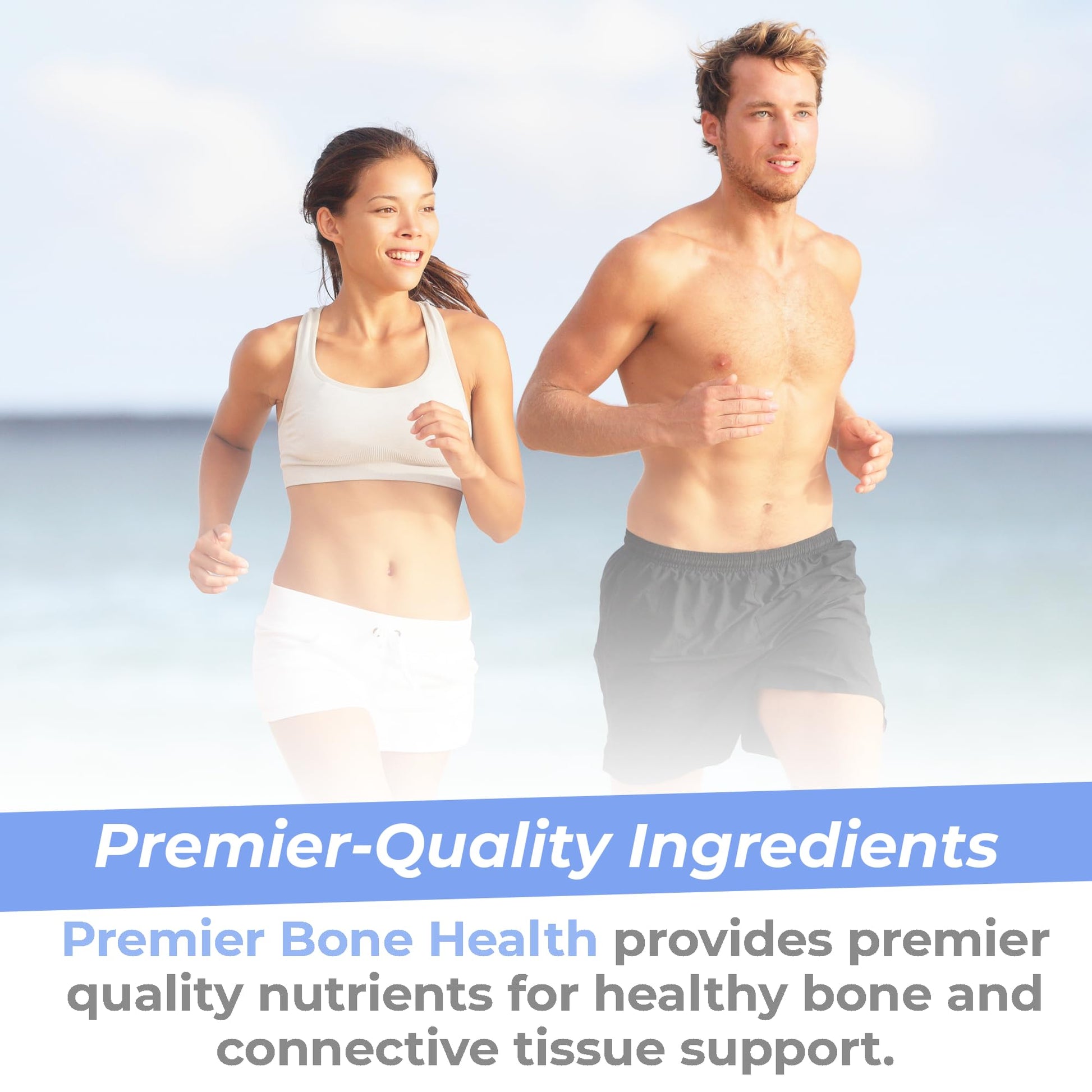 Premier Research Labs Premier Bone Health - Bone Health Vitamins, Bone Strength Supplement for Women & Men, Calcium Supplement with Vitamin K2, Healthy Bone Support - 90 Capsules Premier Research LabsBuy Supplements Australia
