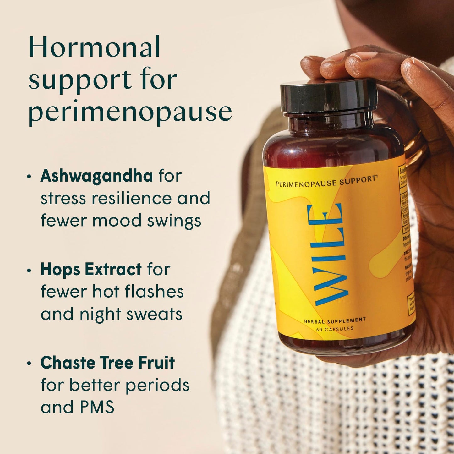 Wile Perimenopause Supplement for Women with Ashwagandha, Kudzu Root, Hops Extract WILEBuy Supplements Australia