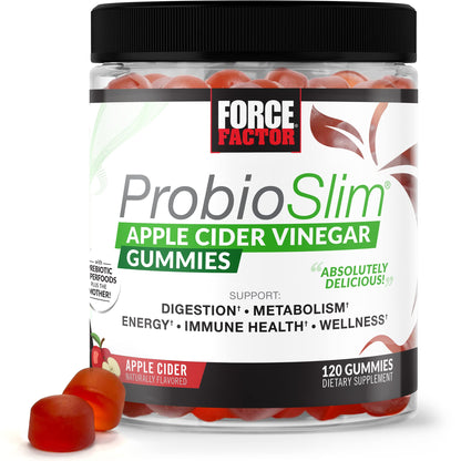 Force Factor ProbioSlim Apple Cider Vinegar Gummies with Organic, LactoSpore & Better Force FactorBuy Supplements Australia