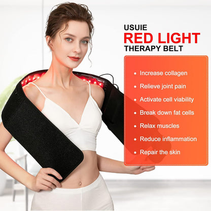 USUIE Red Light Therapy Belt, Infrared Light Therapy Wrap Red Light Therapy Device USUIEBuy Supplements Australia