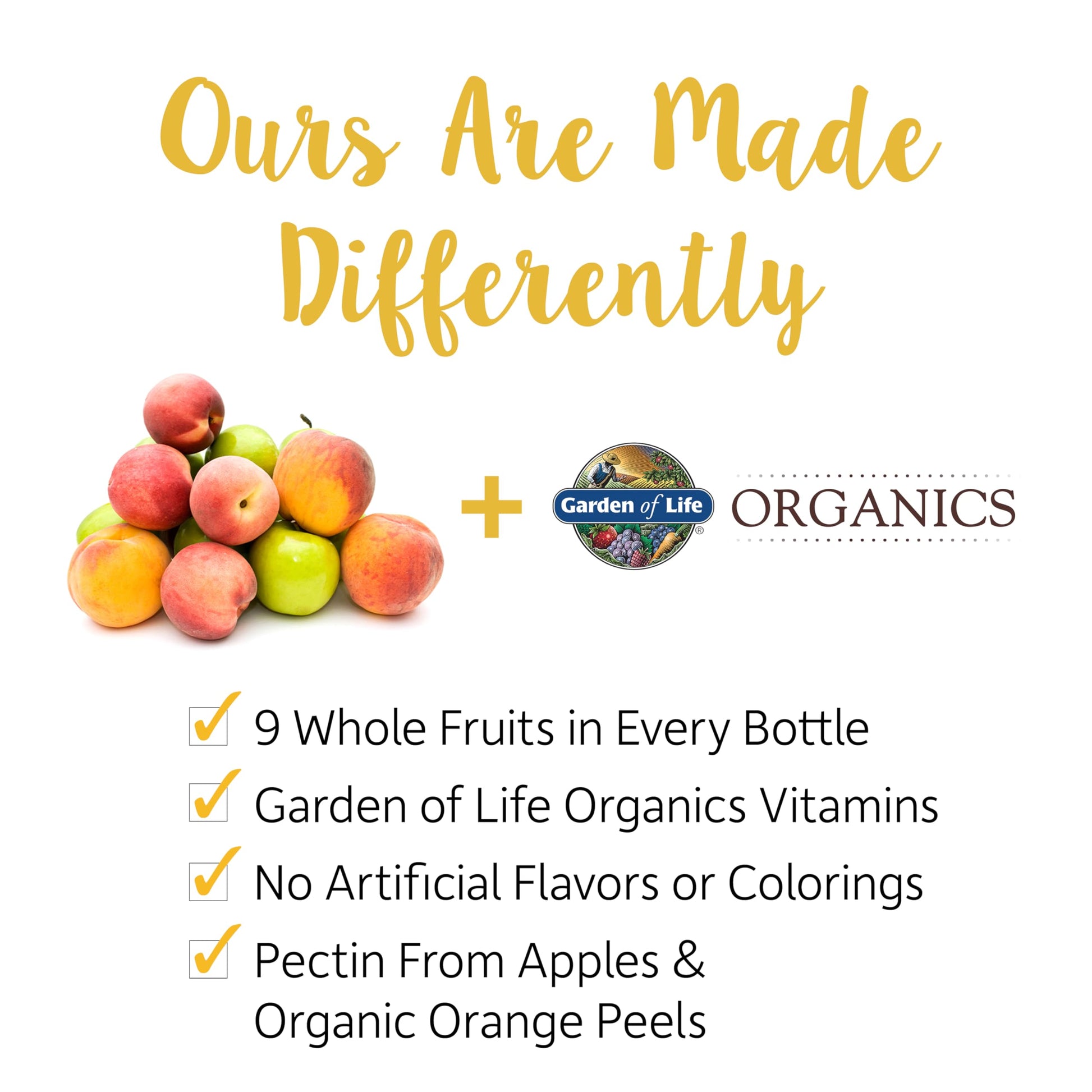 Garden of Life Organics Women 40+ Gummy Vitamins - Berry - Certified Organic, Non-GMO, Vegan, Kosher Complete Multi - Methyl B12, C & D3 Garden of LifeBuy Supplements Australia