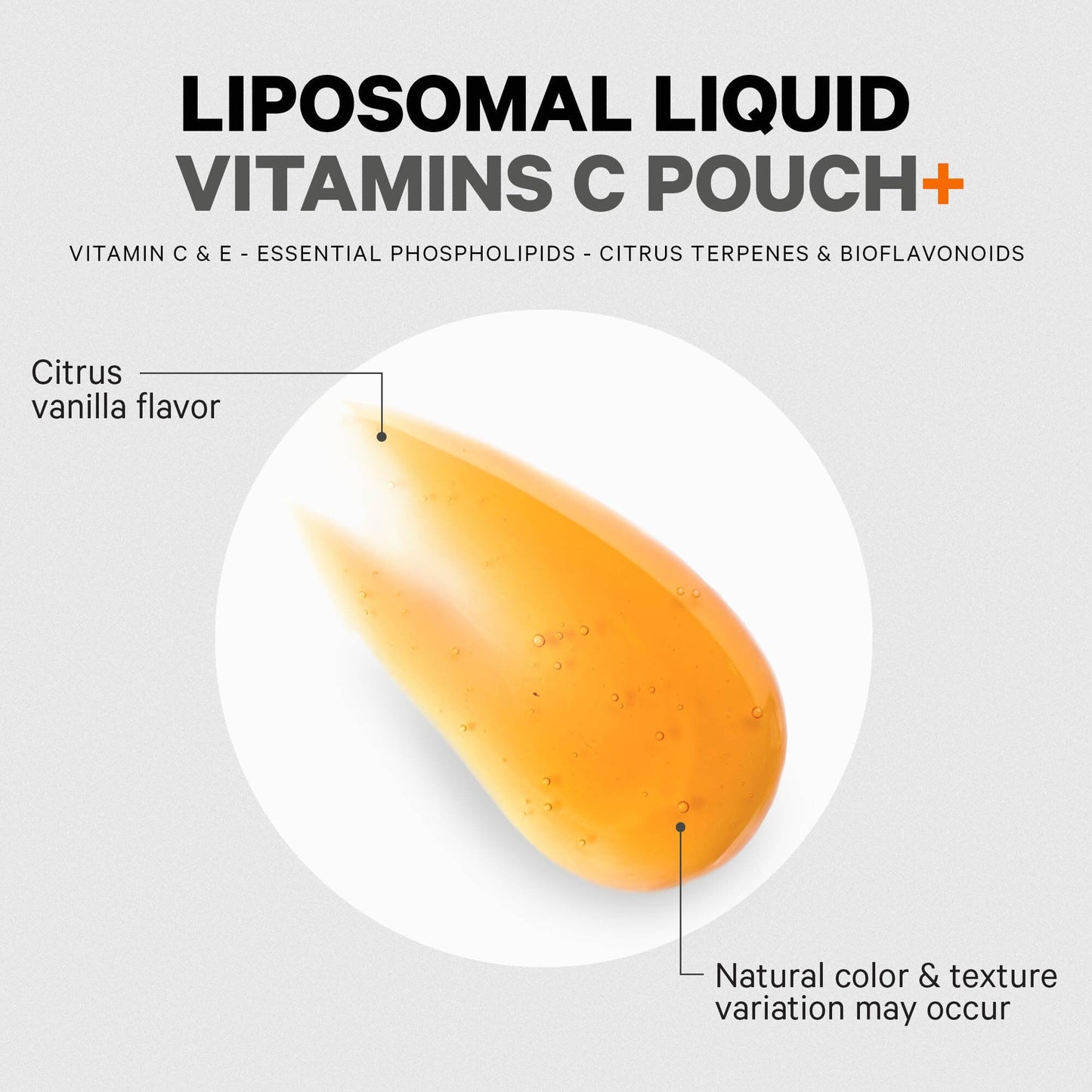 Codeage Liposomal Vitamin C Liquid 1000mg Vitamin C, 4000mg Essential Phospholipids, Supplement For Daily Immune Support, Liposomes For Absorption, Citrus Bioflavonoids, Vitamin E, Non-GMO, 32 Pouches CodeageBuy Supplements Australia