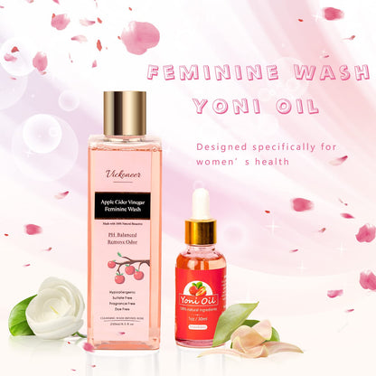 Vickoneer Yoni Wash for Women & Yoni Essential Oil, Intimate Feminine Wash Yoni Care VickoneerBuy Supplements Australia