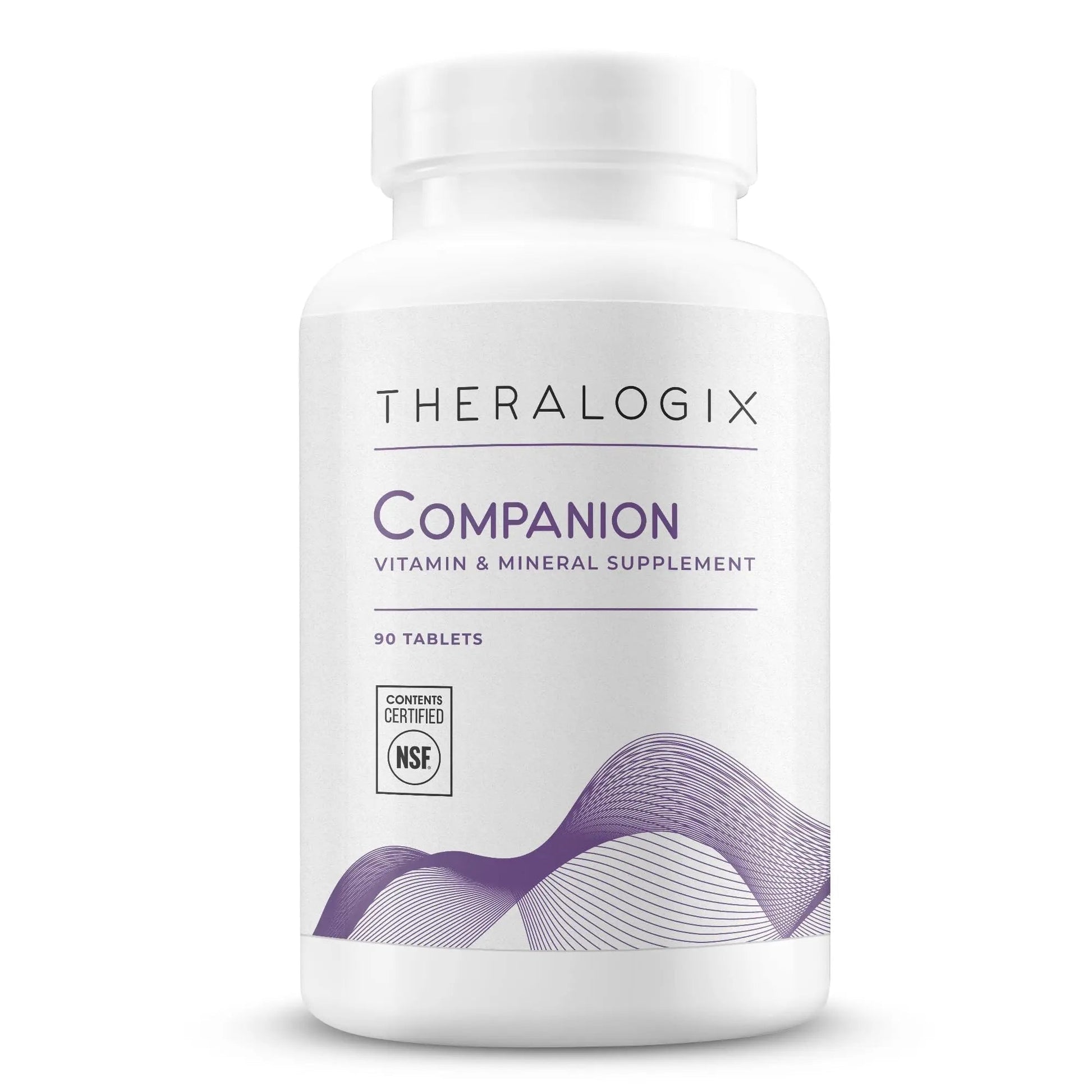 Theralogix Companion Multivitamin & Mineral Supplement - 90-Day Supply - Supplement for Women & Men Without Iron, Vitamin D TheralogixBuy Supplements Australia