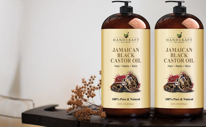 Handcraft Blends Jamaican Black Castor Oil for Hair Growth, Eyelashes and Eyebrows Handcraft BlendsBuy Supplements Australia