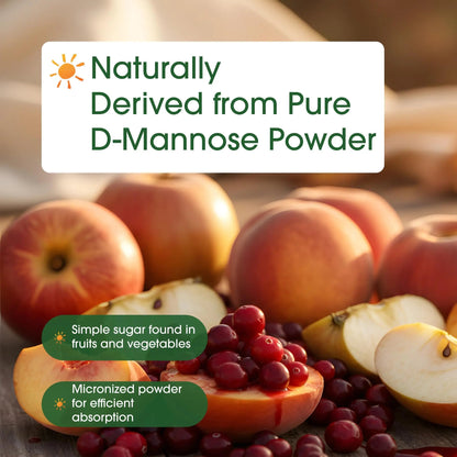 NatureBell D-Mannose Powder - 12oz - High Potency 2g Per Scoop - Fast Acting Support for Healthy Urinary Function & Bladder Wellness* - Pure, Filler-Free Non-GMO Powder NatureBellBuy Supplements Australia