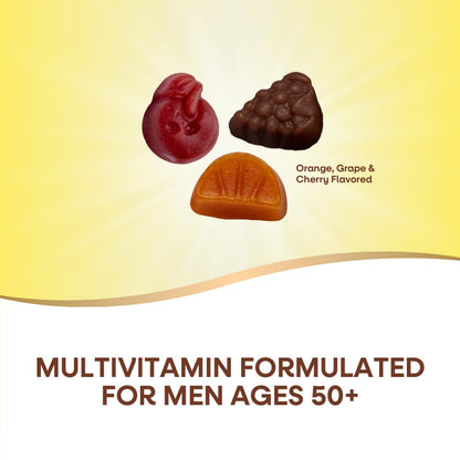 Nature’s Way Alive! Men’s 50+ Premium Gummy Multivitamin, Supports Healthy Heart, Brain & Muscle Function Nature's WayBuy Supplements Australia