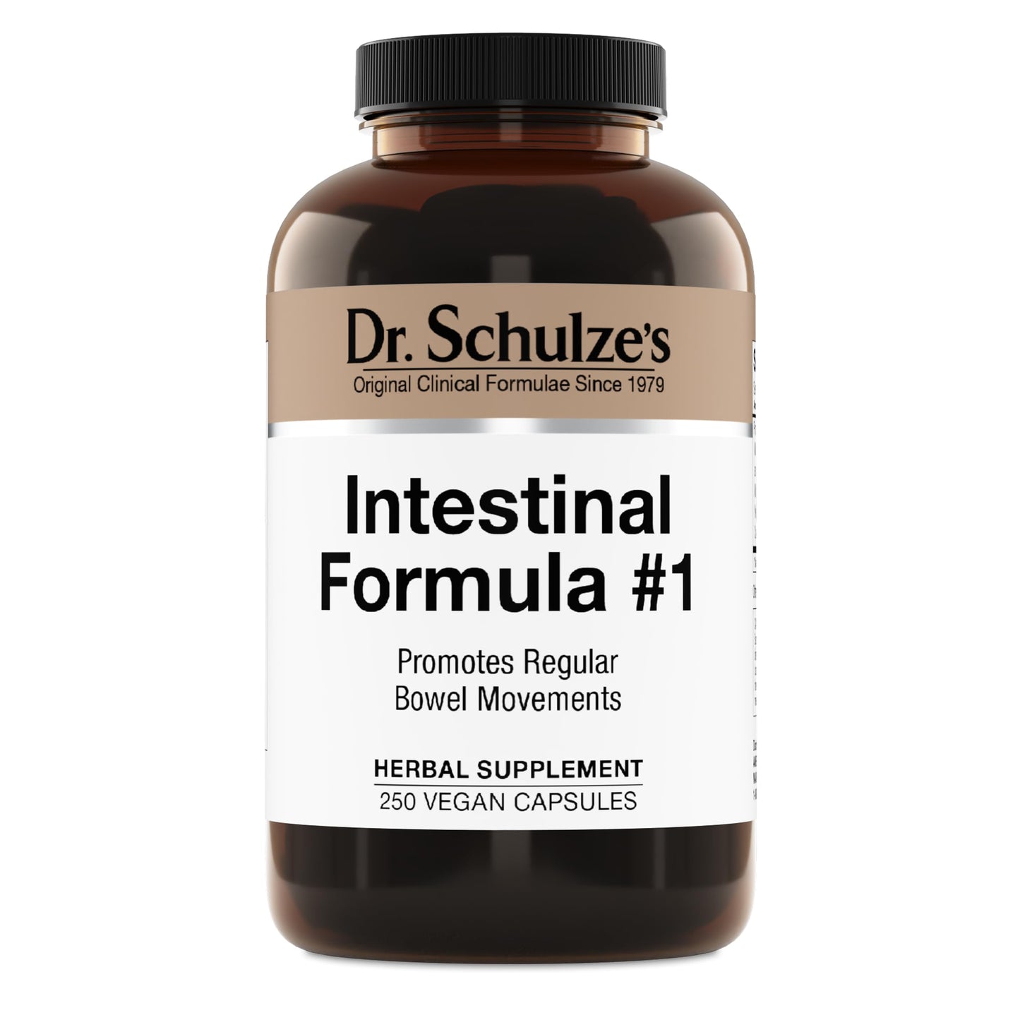 Dr. Schulze's Intestinal Formula #1 - Bowel Movement Supplement for Colon Health Support - Bloating & Constipation Aid - Intestinal Cleanse - All-Natural - Plant-Based - Vegan - 250 Count Dr. Schulze'sBuy Supplements Australia