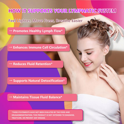 Scibalia Liposomal Lymphatic Drainage Drops, 11-in-1 Organic Lymphatic Support with Red Clover Echinacea Elderberry Burdock Root for Lymph Cleanse Immune Support & Daily Detox Vegan Non-GMO ScibaliaBuy Supplements Australia