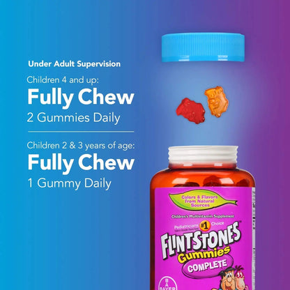Flintstones Children's Complete Multivitamin Gummies, 70 Count Flintstones Vitamins