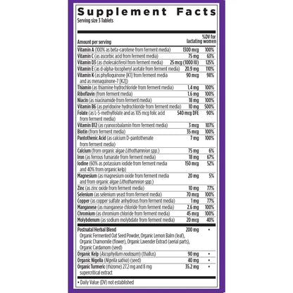 New Chapter, Postnatal Vitamins Lactation Supplement, Complete Multivitamin with Fermented Vitamin D3 + B Vitamins New ChapterBuy Supplements Australia