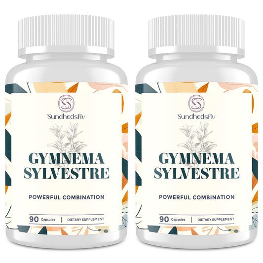 Sundhedsliv 16 in 1 Blxxd Sugr Effective Gymnema Sylvestre Supplement 2100MG | with Berberine, Cinnamon, Bitter Melon | Vitamins, Magnesium & Chromium | 2Pack SundhedslivBuy Supplements Australia