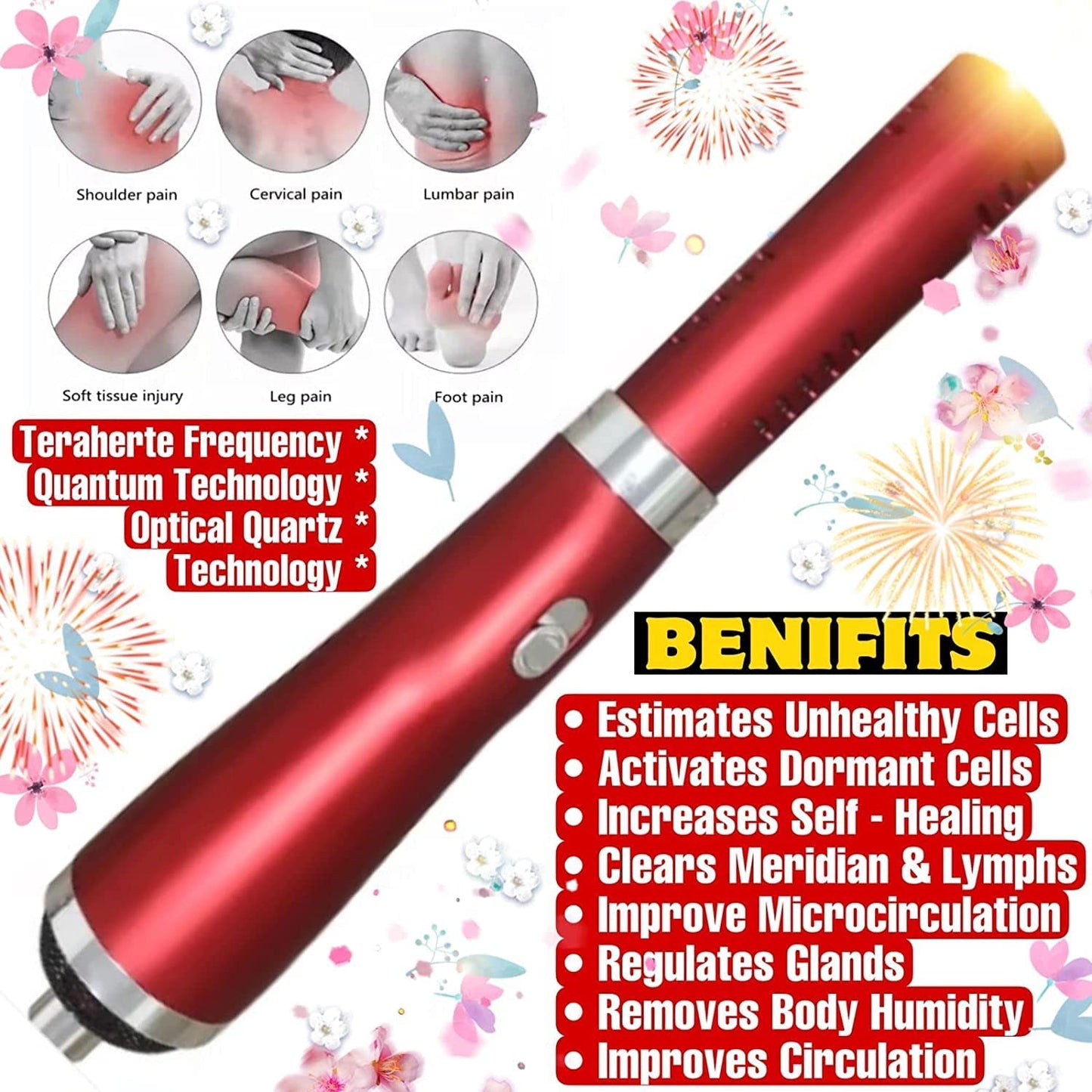 ACS MAT Electric Teracare Tera Heartz Healing Device iTeracare Device 3 in 1 Technology ACS MATBuy Supplements Australia