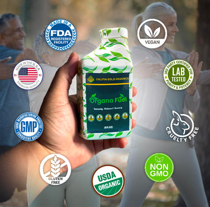 Organa Fuel 30-Day Supply: Advanced Liquid Immune Support Supplement, Supports Cellular, Gut & Organ Health, Vitamins, Minerals, Superfoods, Antioxidant. for Adults & Kids 12+ - 8 fl oz (Pack of 1) Organa FuelBuy Supplements Australia