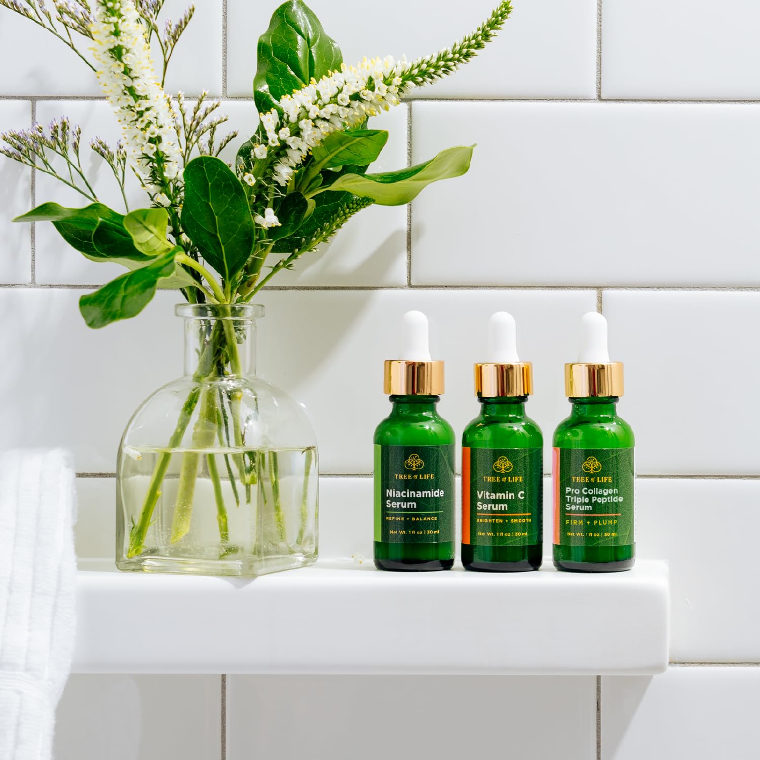 Tree of Life COMPLETE HYDRATION SERUM TRIO with Vitamin C Serum Tree of Life BeautyBuy Supplements Australia