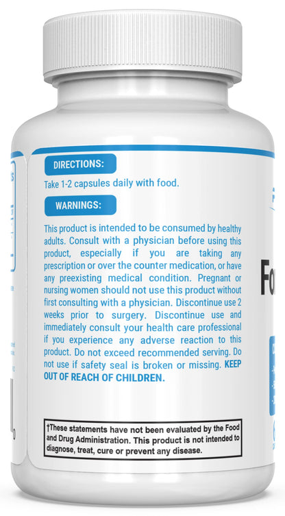 PEScience Forskolin-95+ Capsules, 95% Pure Forskolin from Coleus Forskohlii Extract with Hemerocallis Fulva Extract, Patented ForsLean, 50mg, 60 Count PEScienceBuy Supplements Australia