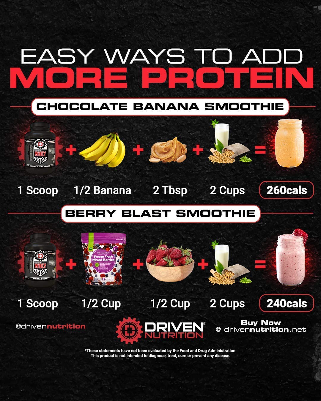 Driven WHEY- Grass Fed Whey Protein Powder: Delicious, Clean Protein Shake Driven NutritionBuy Supplements Australia