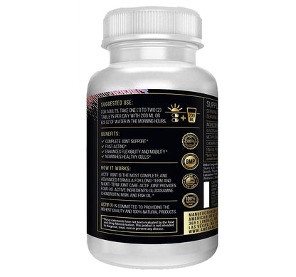 Actif Joint 4-in-1 Fast Relief Maximum Strength, Clinical Formula, 120ct, Made in USA ACTIFBuy Supplements Australia