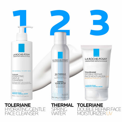 La Roche-Posay Toleriane Double Repair UV SPF Moisturizer for Face, Daily Facial Moisturizer with Sunscreen SPF 30