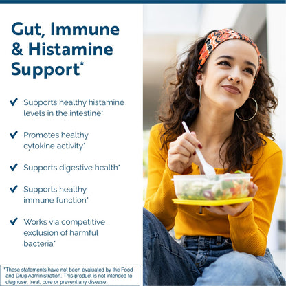 Researched Nutritionals Multi-Biome - Dual-Action Probiotics for Women & Men - Spore + Live Strain Formula with Delayed-Release Capsules for Gut Health, Histamine & Immune Support (30 ct) Researched NutritionalsBuy Supplements Australia