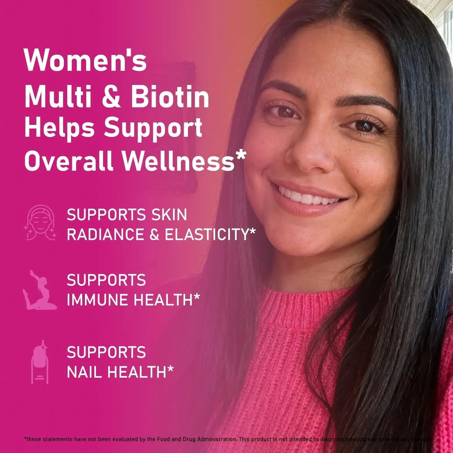 Redimas Multivitamin Gummies for Women, Chewable Adult Vitamin with Vitamins A, B, C, D, E, and Biotin, Gummy Format for Everyday Nutrient Inclusion RedimasBuy Supplements Australia