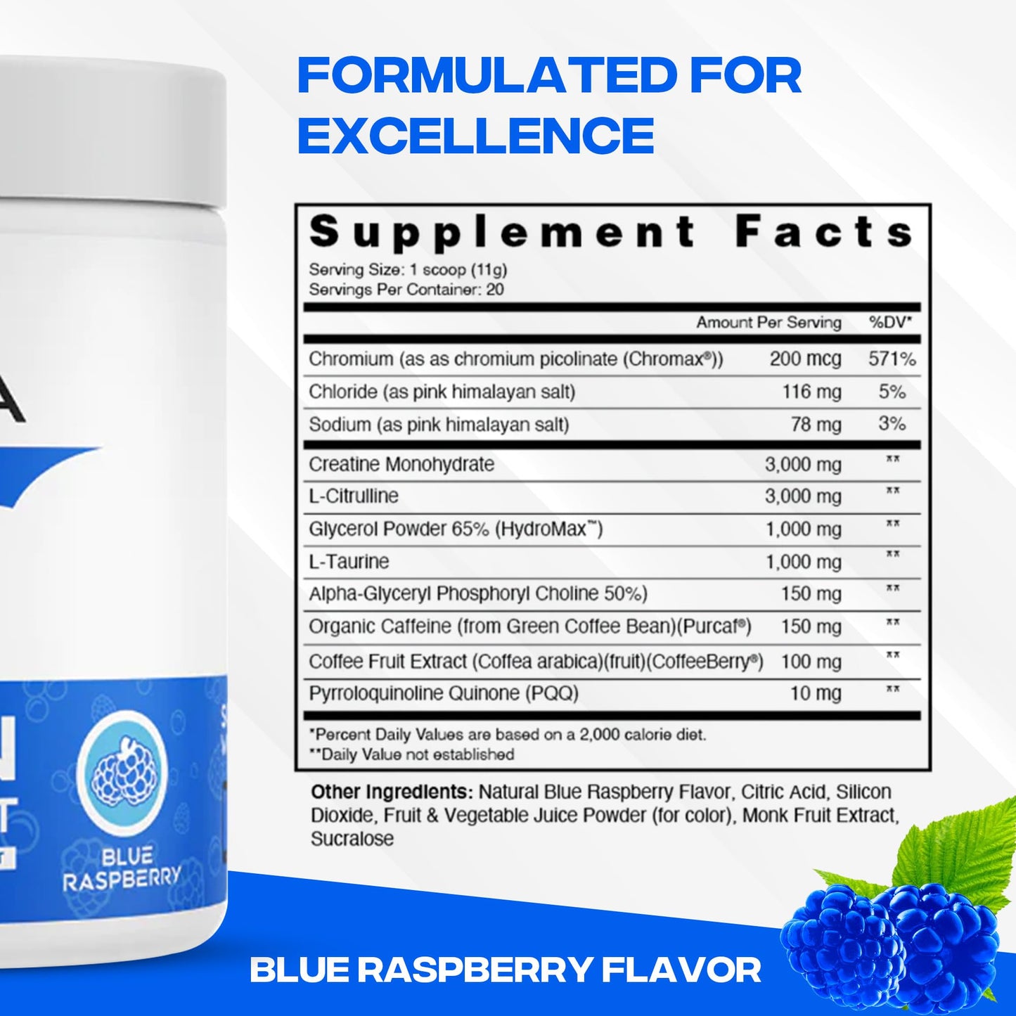 XEELA Organic Pre Workout Powder: Clean Preworkout for Men & Women, with Flavored XEELABuy Supplements Australia