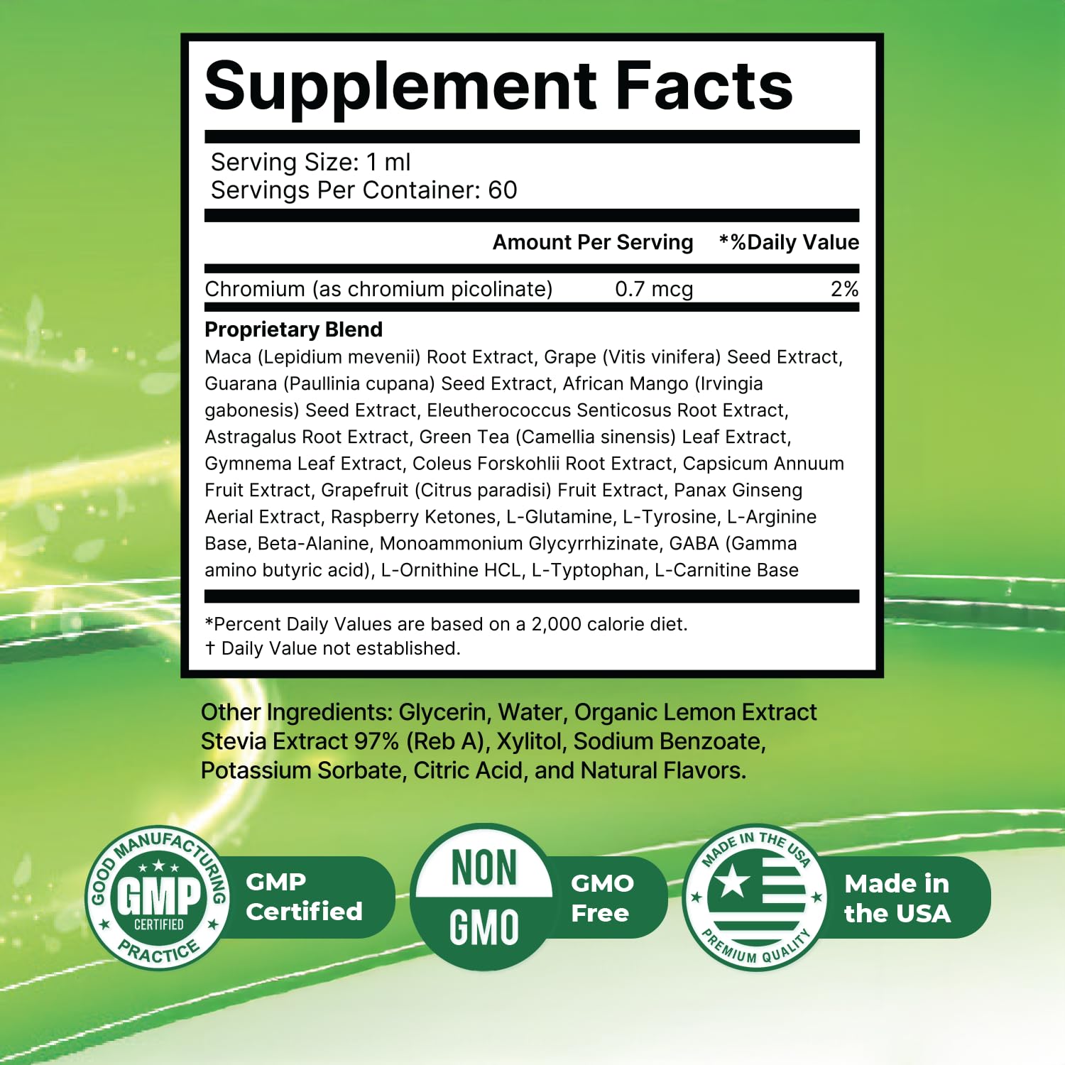 Flash Burn – Natural Plant-Based Liquid Supplement with Maca, Grape Seed, Green Tea & Ginseng – Made in USA, Non-GMO, Gluten-Free, Dairy-Free, Vegetarian - 2 Fl Oz (40 mL), 3 Month Supply Nature’s NutriWaveBuy Supplements Australia