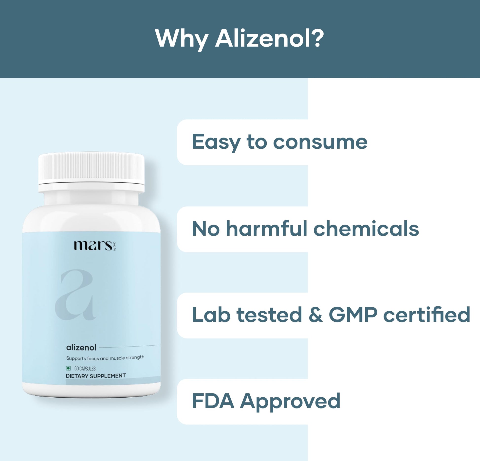 Mars Alizenol Capsules - 60 Capsules | (Pack of 3) mars by GHCBuy Supplements Australia