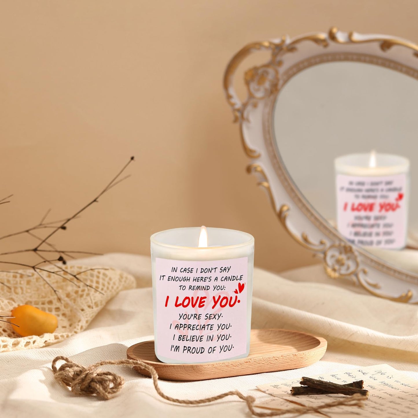 Gifts for Her Anniversary Candler - 2pack Valentine's Day Candle Gift,Wife Gifts Anniversary,Vanilla Lavender JUNPEIBuy Supplements Australia