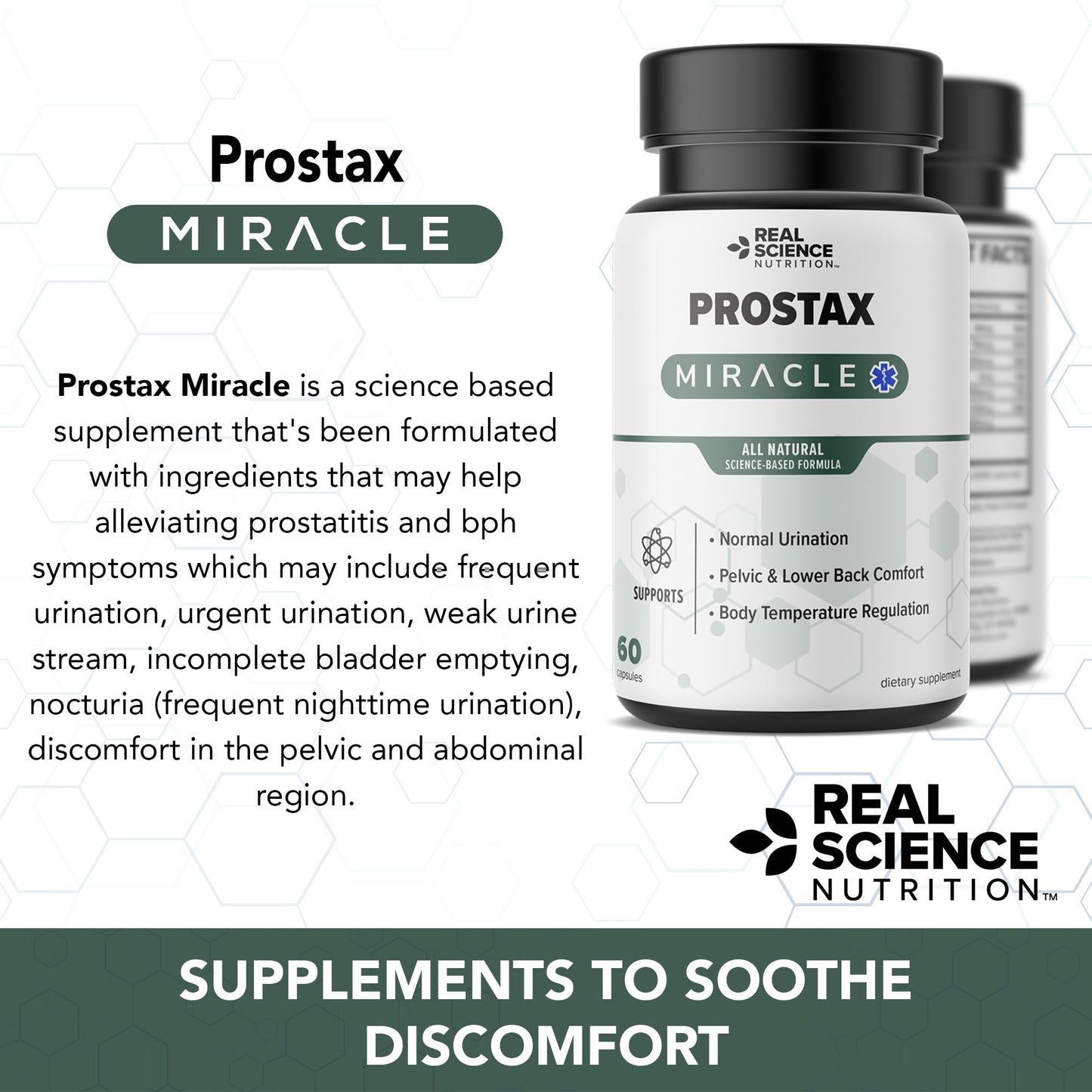 Real Science Nutrition Offers Prostax Miracle: A Natural Supplement for Bladder and Kidney Health, Mens Health Products Real Science NutritionBuy Supplements Australia