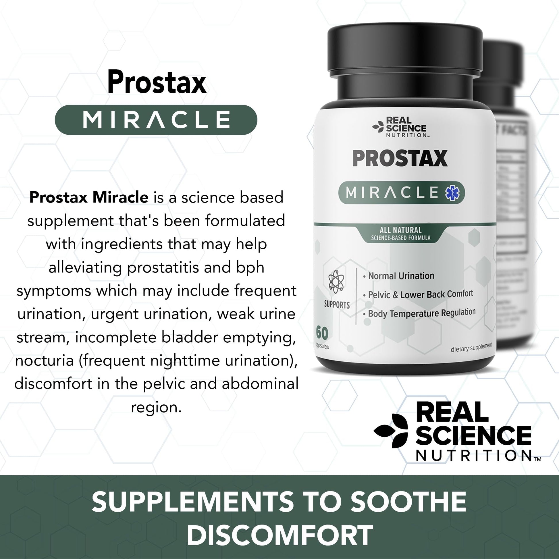 Real Science Nutrition Offers Prostax Miracle: A Natural Supplement for Bladder and Kidney Health, Mens Health Products Real Science NutritionBuy Supplements Australia