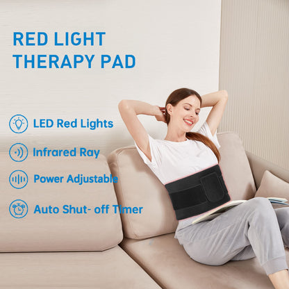 Naviocean Red Light Therapy Belt Device for Body Pain Waist, Infrared Wearable Pad Deep Therapy Wrap NavioceanBuy Supplements Australia