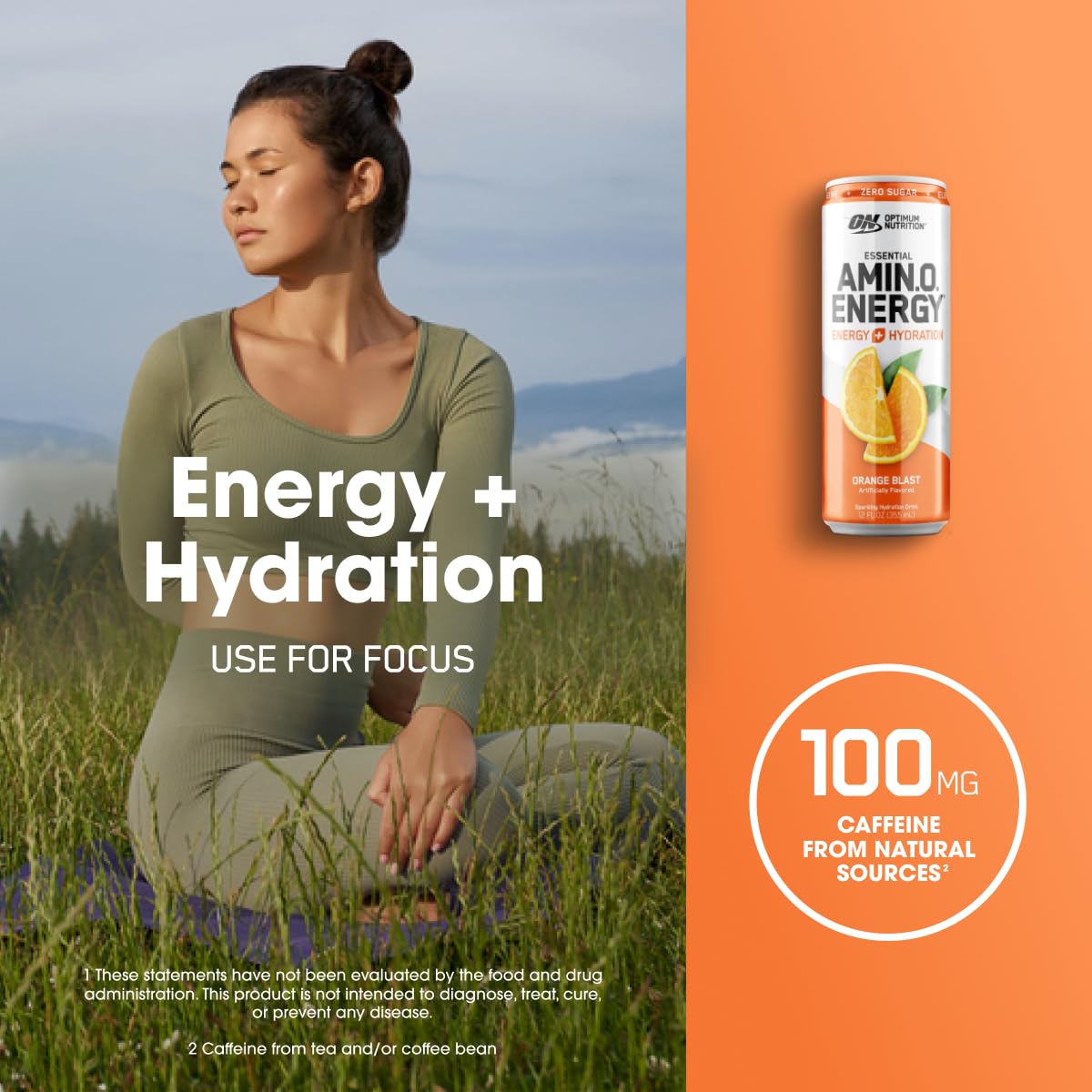 Optimum Nutrition Amino Energy Sparkling Hydration Drink, Electrolytes, Caffeine, Amino Optimum NutritionBuy Supplements Australia