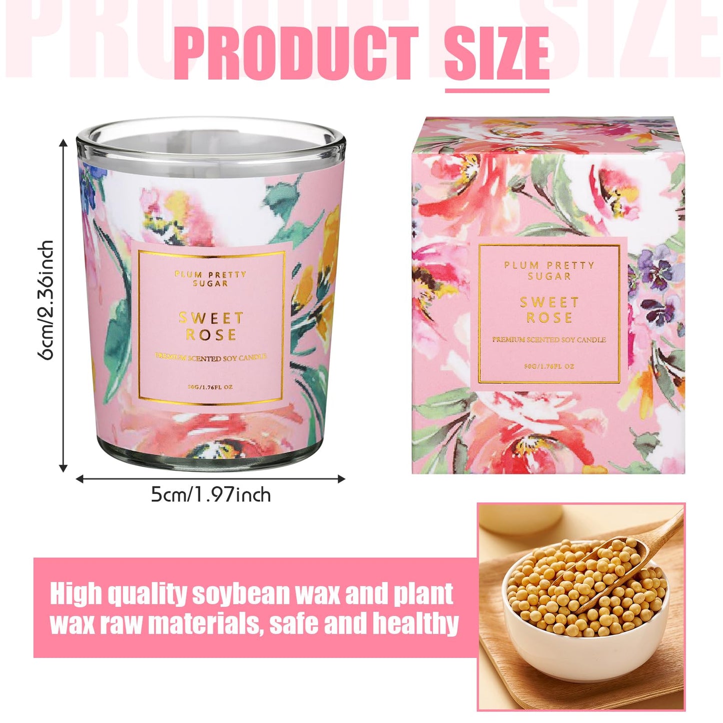 MTLEE 24 Pcs Candles for Home Scented Candle Gifts for Women Bulk 8 Long Lasting Aromatherapy Jar MTLEEBuy Supplements Australia