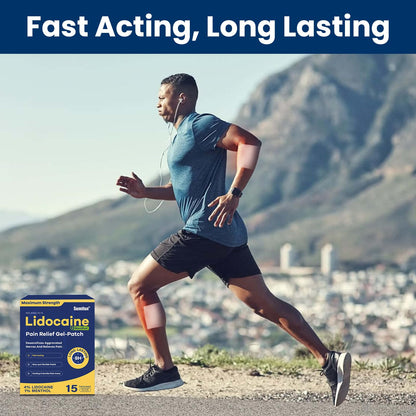 Sumifun 4% Lidocaine Patches Plus 1% Menthol - 30 Counts Maximum Strength OTC Pain Relief Patches for Back Ache Stiff Neck Joint Pain Muscle Soreness Topical Analgesic SumifunBuy Supplements Australia