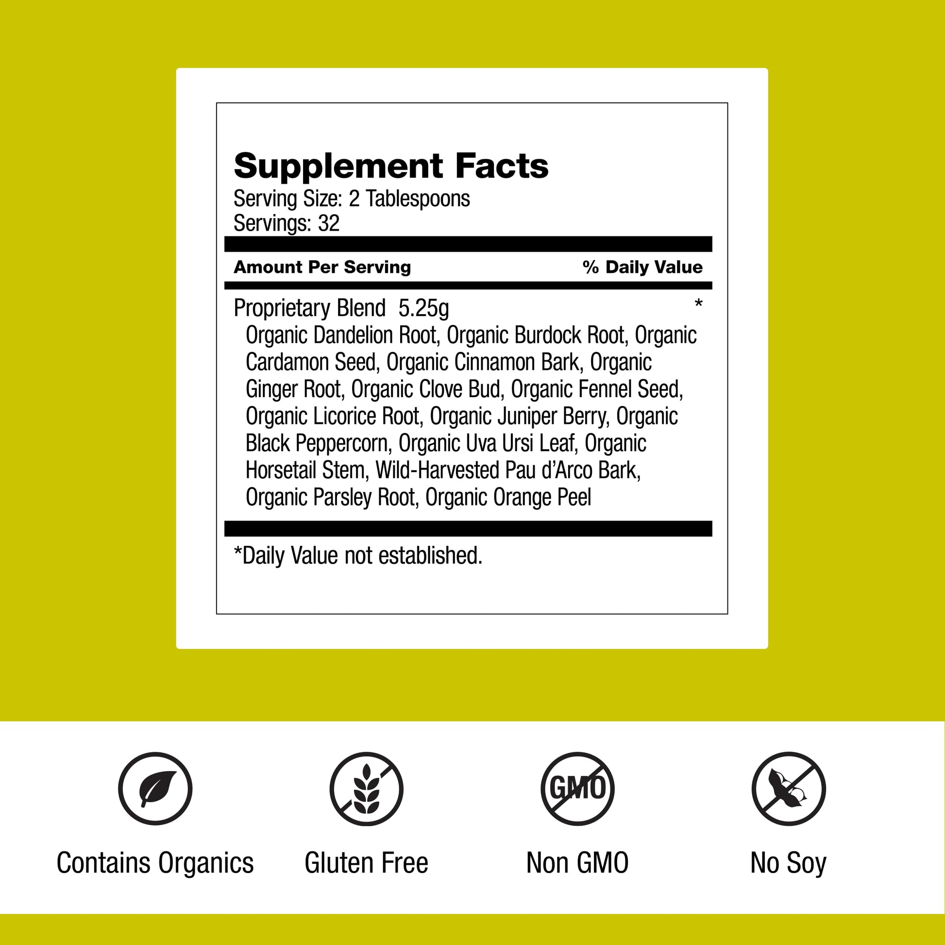 Dr. Schulze's Detox Tea - Gentle Cleansing Tea for Digestive Health - Inner Body Refresh - Bowel Support - Natural, Plant-Based Ingredients - Gluten-Free & Vegan - 6 oz (32 Servings) - 2 Pack Dr. Schulze'sBuy Supplements Australia