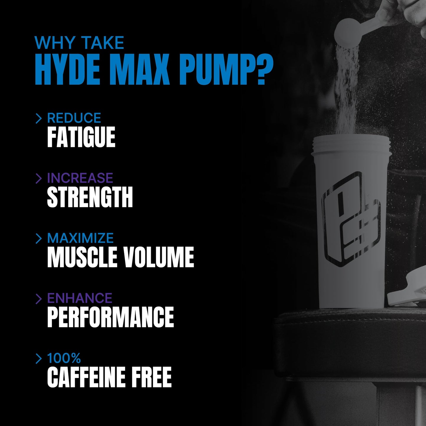 PROSUPPS Hyde Max Pump Pre Workout for Men and Women - Nitric Oxide Supplement PROSUPPSBuy Supplements Australia