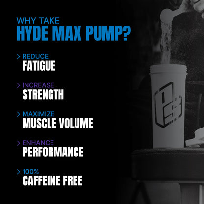 PROSUPPS Hyde Max Pump Pre Workout for Men and Women - Nitric Oxide Supplement PROSUPPSBuy Supplements Australia