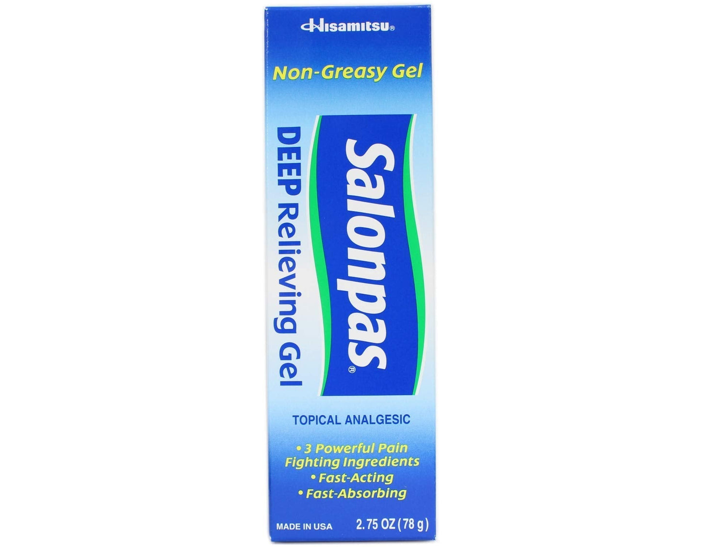 Salonpas Deep Pain Relieving Gel, 2.75 Oz (Pack of 2) SalonpasBuy Supplements Australia