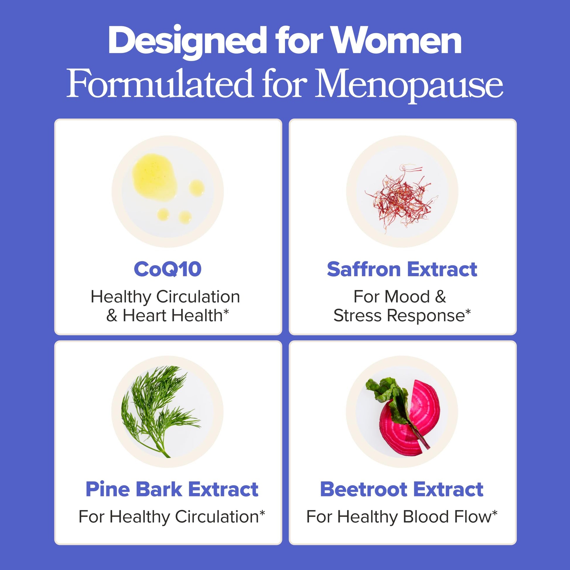 O Positiv MENO Heart + Blood Pressure Support Capsules – Daily Support for Healthy Circulation, Stress Management & Blood Pressure – with CoQ10, Beets, Pine Bark & Saffron – 30 Servings O PositivBuy Supplements Australia