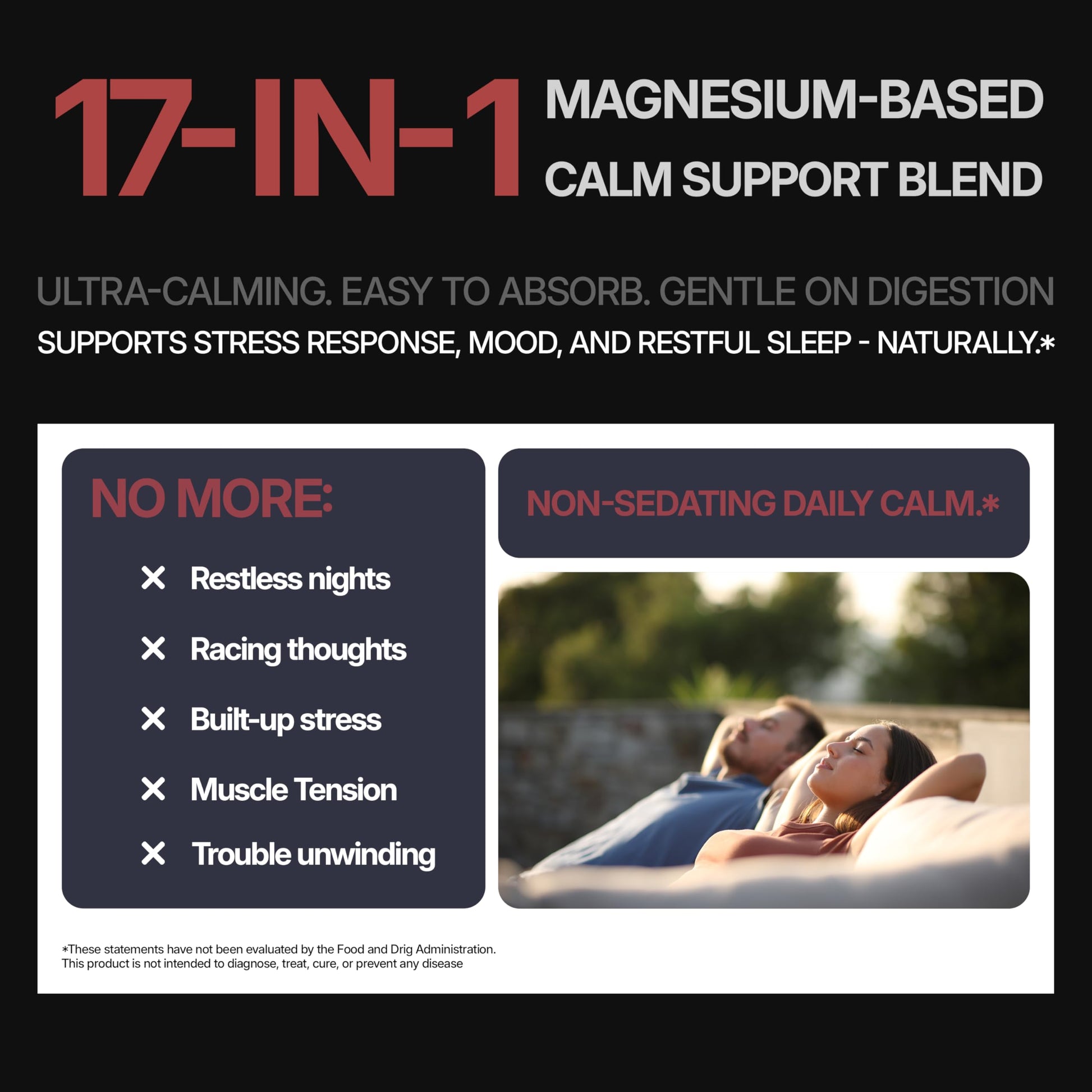 DLNIA Magnesium Glycinate Stress & Cortisol Support Gummies | Calm Focus by Day, Deep Sleep by Night | 17-in-1 with KSM-66® Ashwagandha, L-Theanine & Lion’s Mane DLNIABuy Supplements Australia
