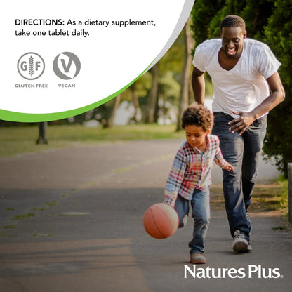 Natures Plus Adult's Chewable Multivitamin - 90 Vegetarian Tablets - Pineapple Flavor - Natural Whole Foods Supplement for Overall Health, Energy NaturesPlusBuy Supplements Australia