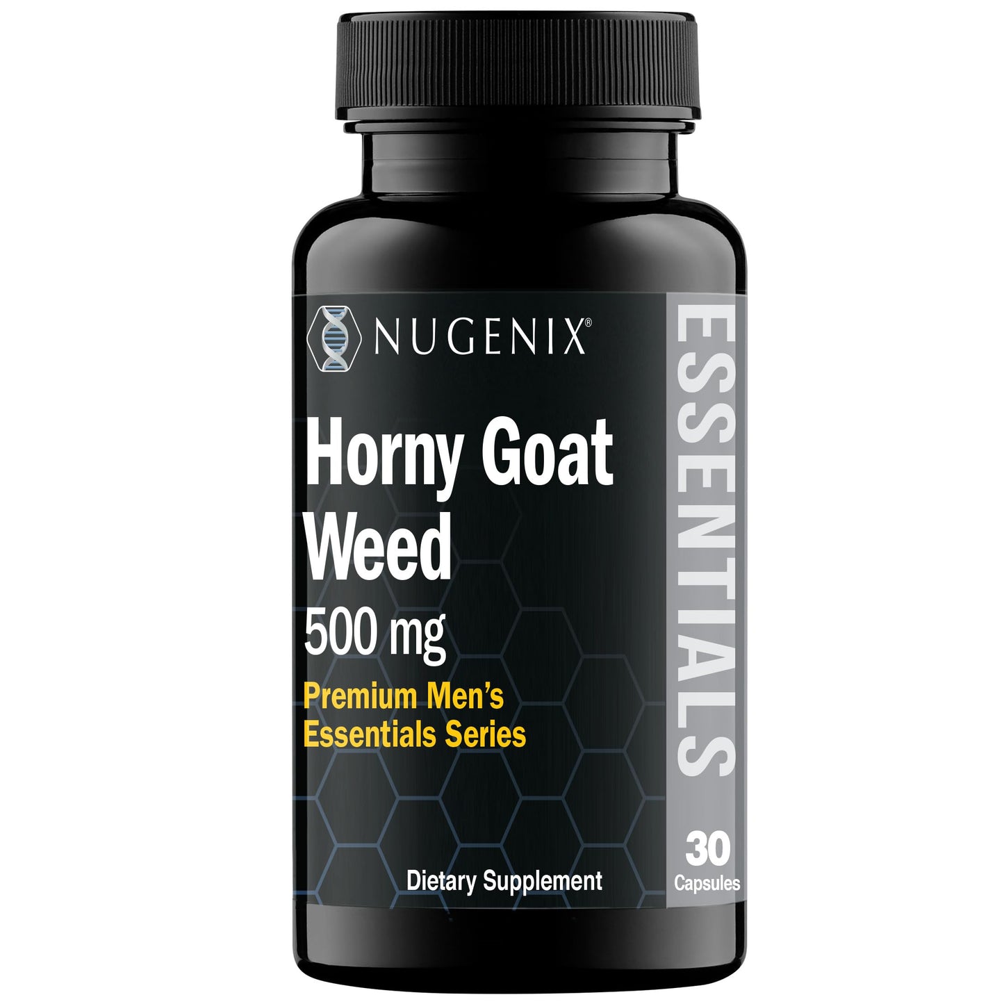 Nugenix Nitric Oxide Booster Horny Goat Weed Supplements Bundle