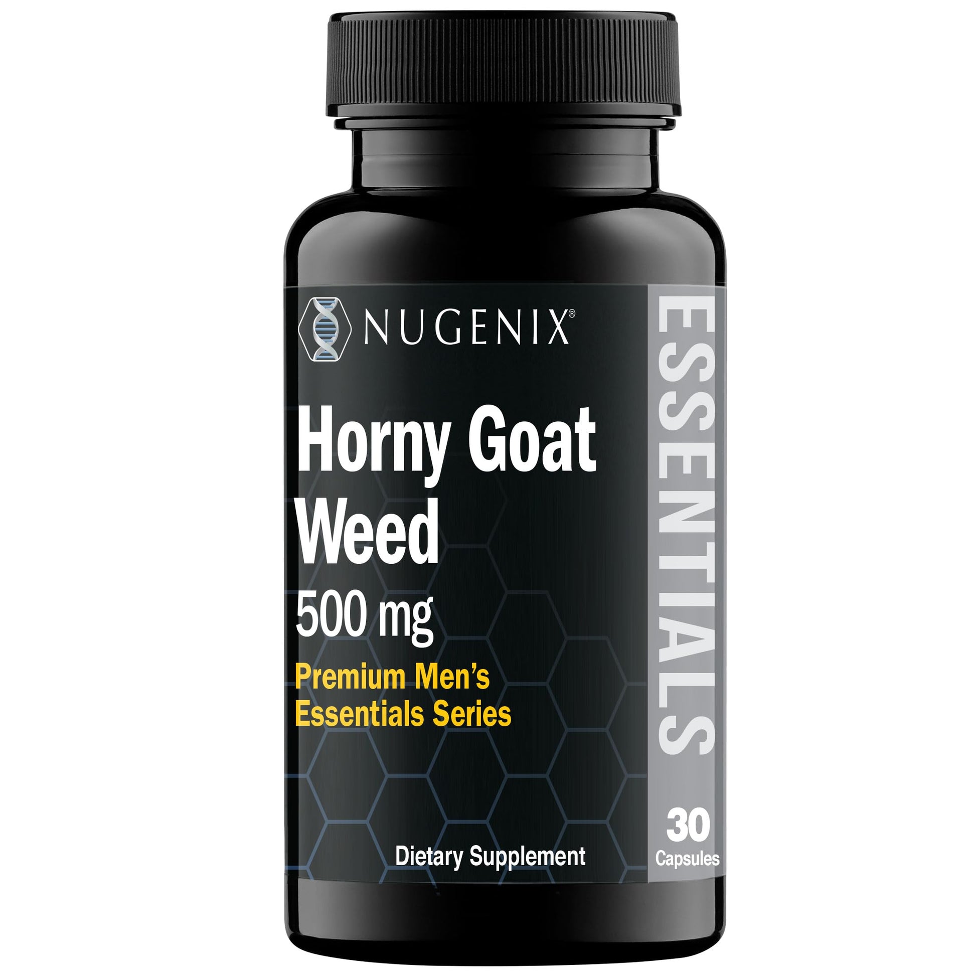 Nugenix Nitric Oxide Booster Horny Goat Weed Supplements Bundle