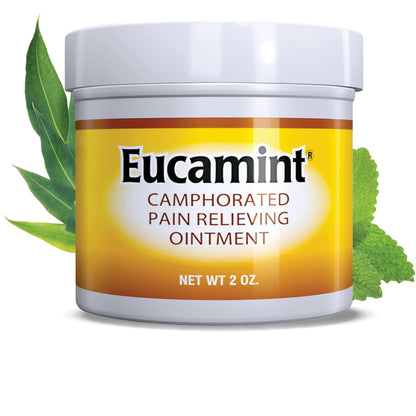 Botanic Choice Eucamint-Pain Relieving Ointment-Muscle, Joints, Sinus, Coughs Botanic ChoiceBuy Supplements Australia