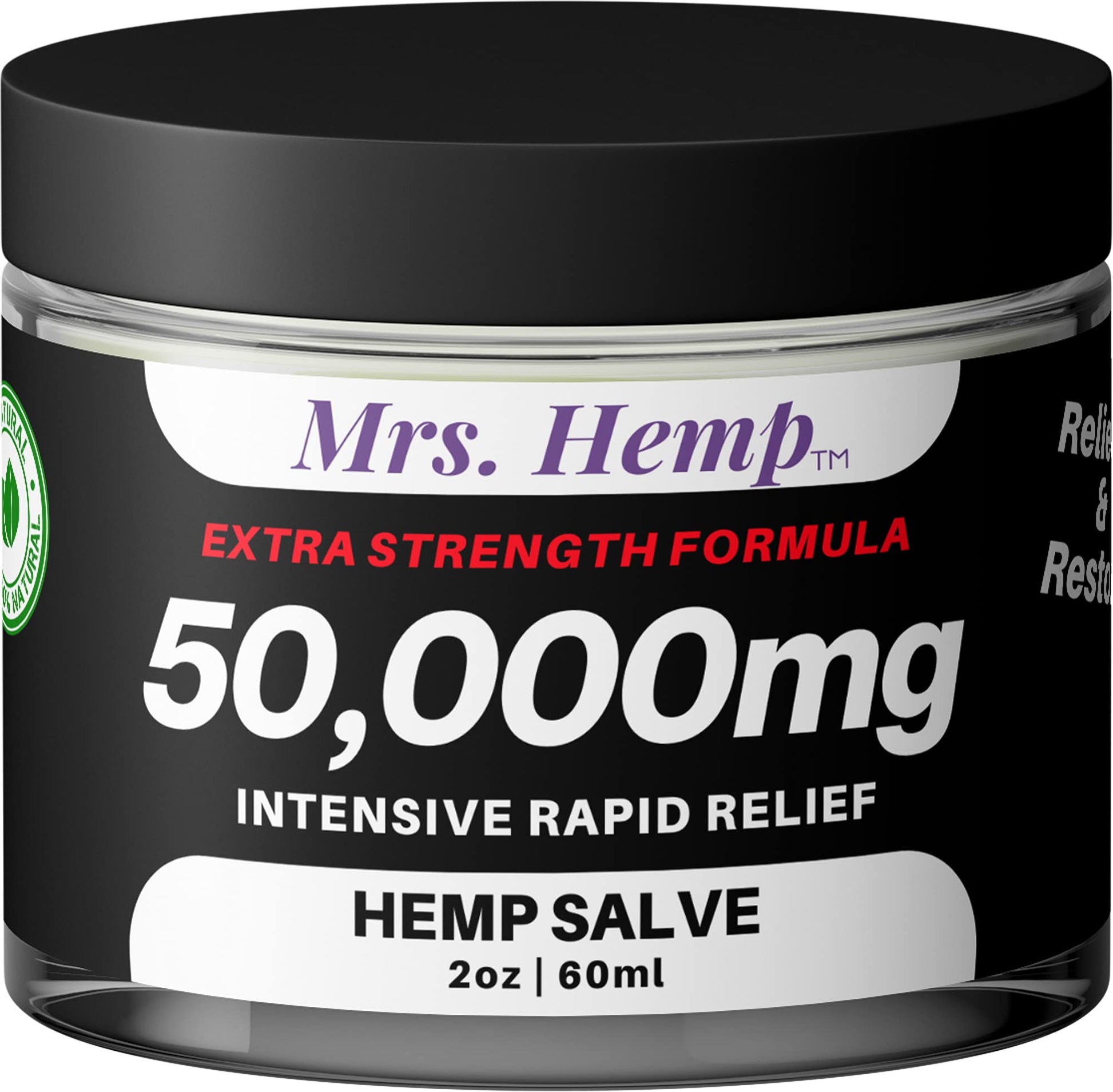 MRS. Hemp | 50,000 MG Salve| Whole Body. Topical Salve for Skin Application MRS. HEMPBuy Supplements Australia